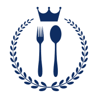 Restaurant fork and spoon icon