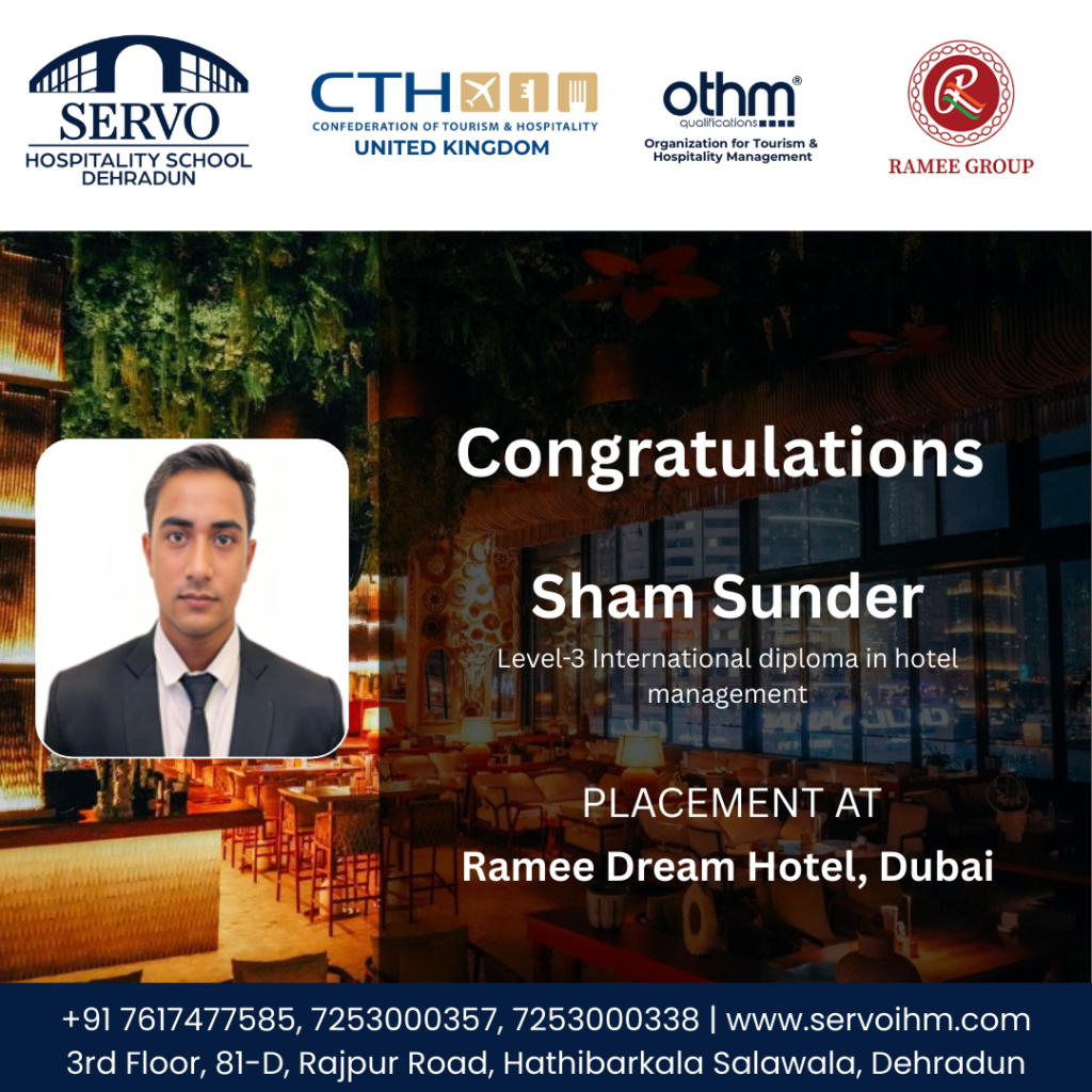 Hotel Management Placements