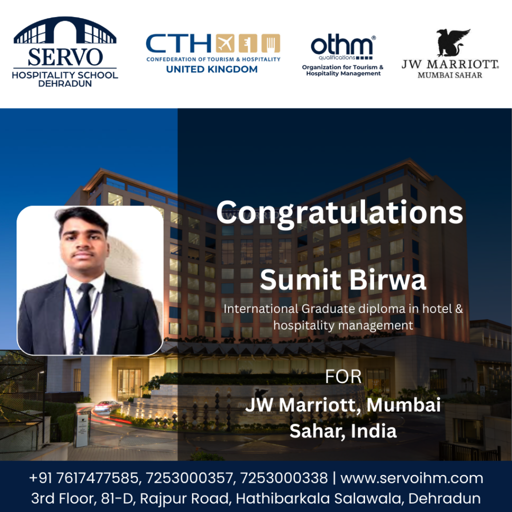 Hotel Management Placements