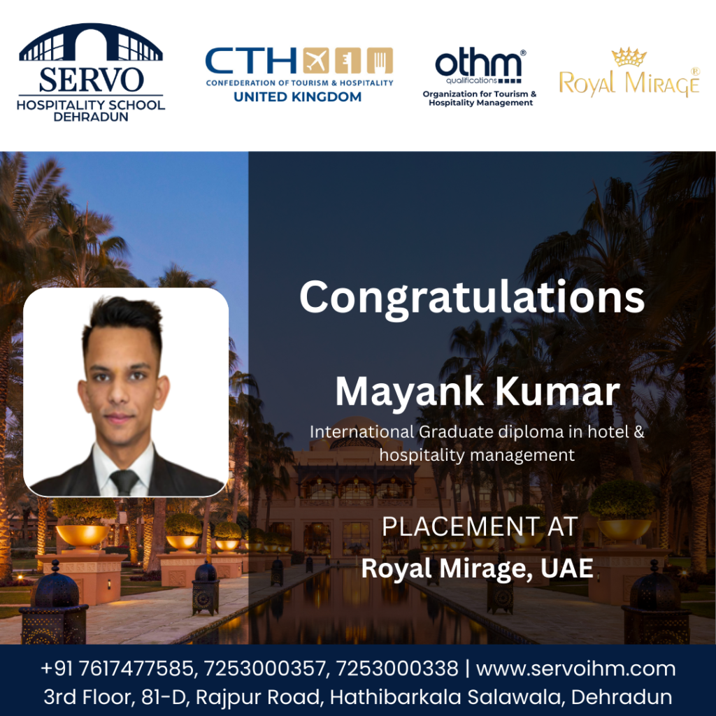 Hotel Management Placements