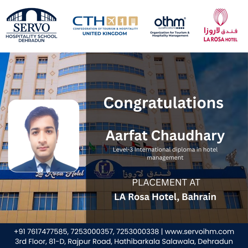 Hotel Management Placements