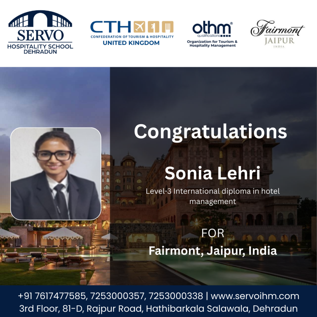 Hotel Management Placements