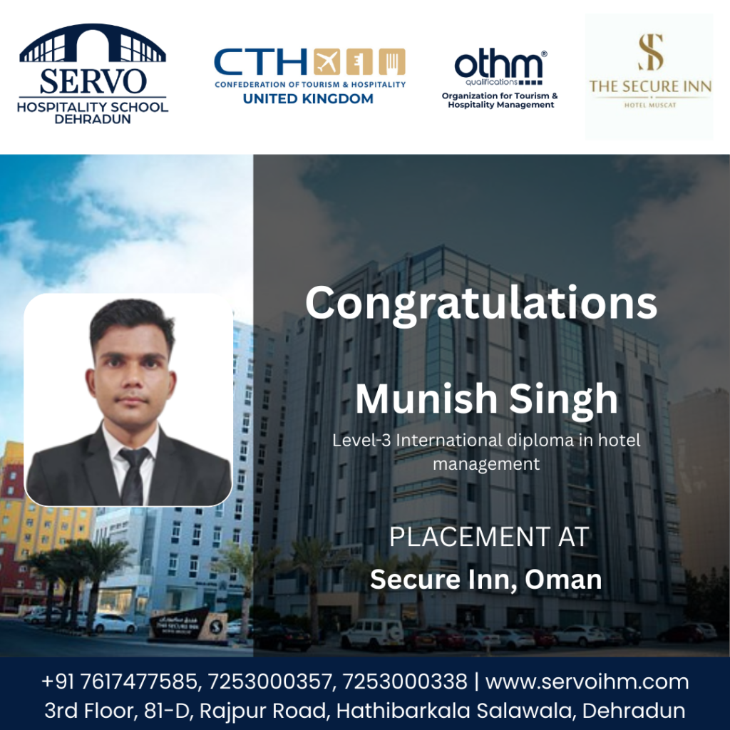 Hotel Management Placements