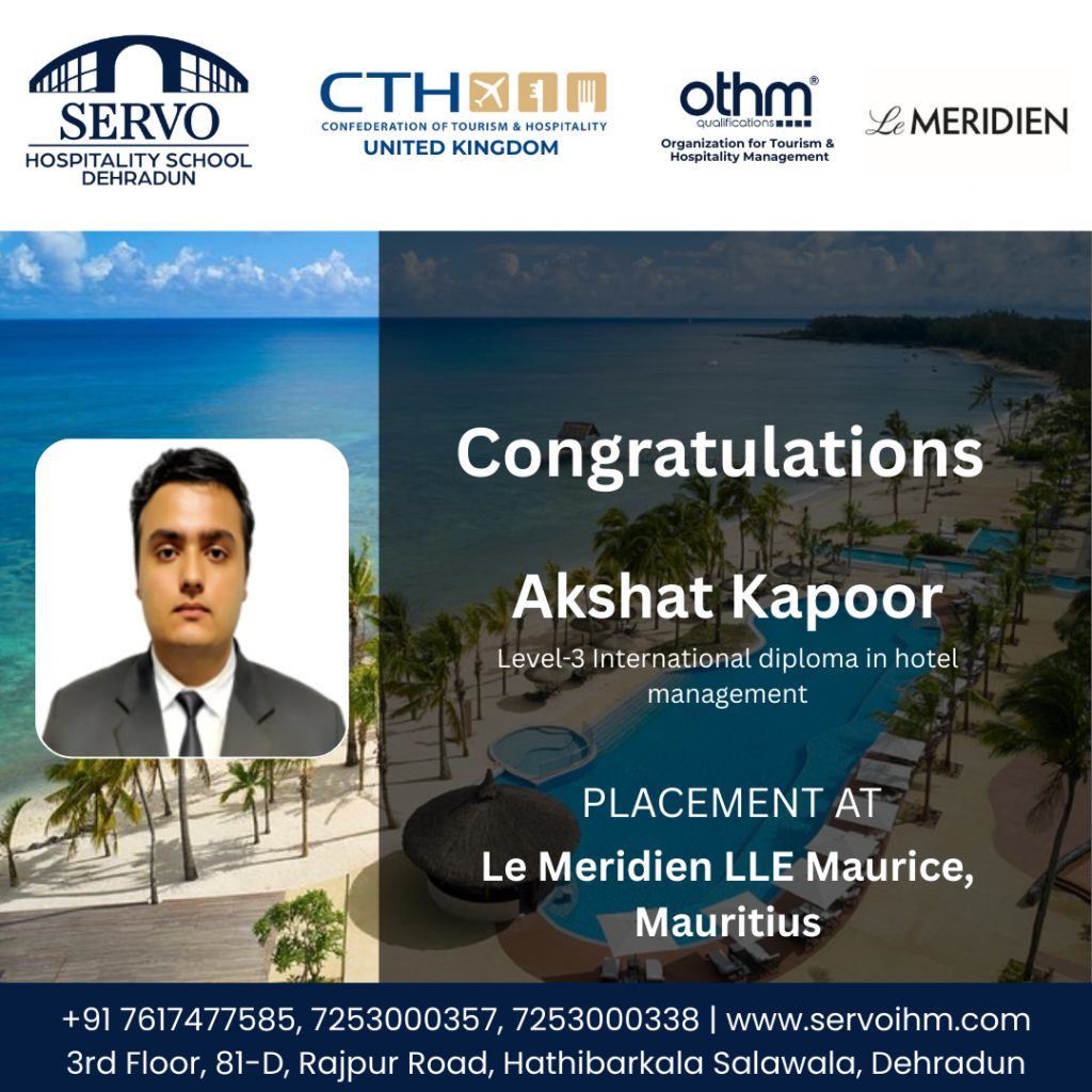 Hotel Management Placements