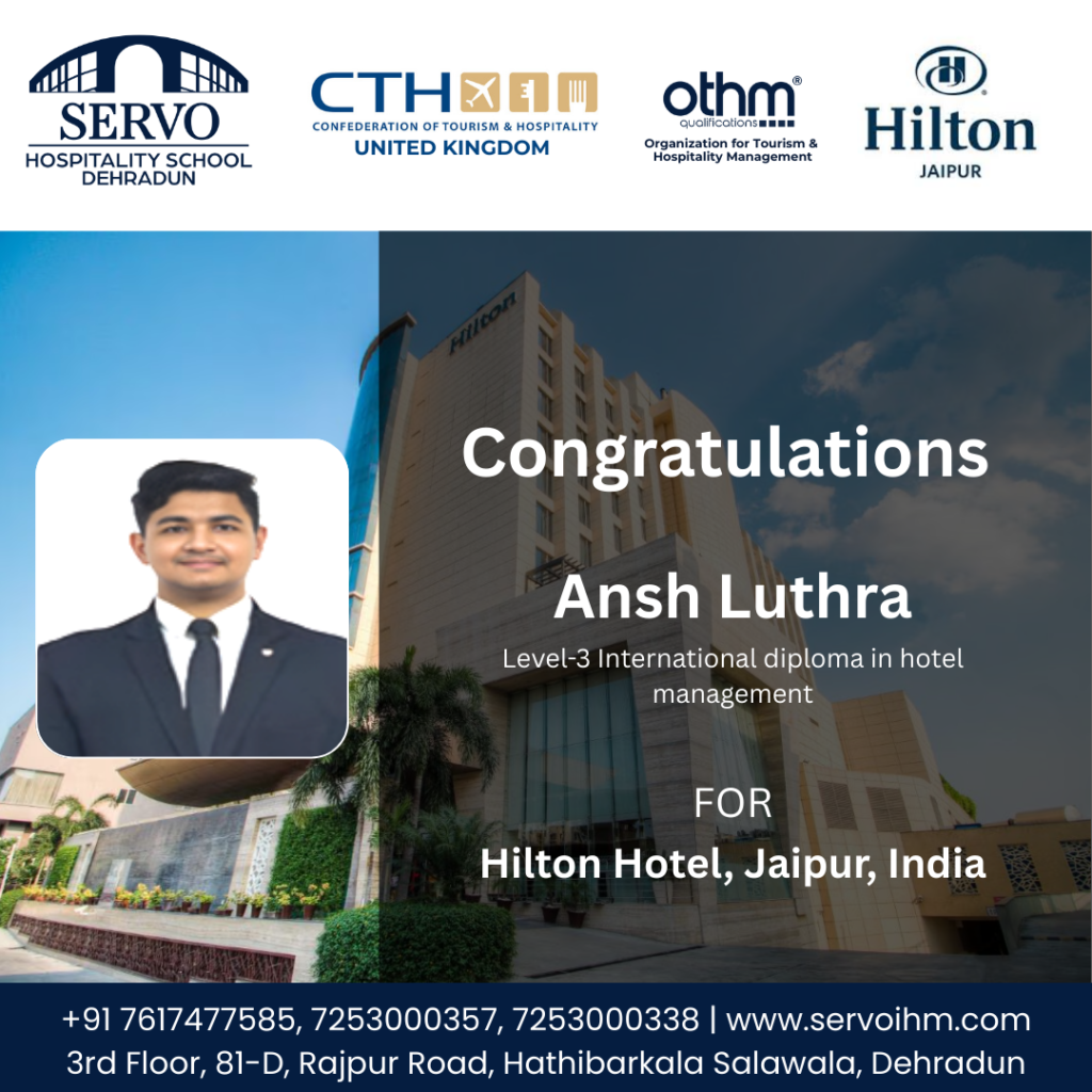Hotel Management Placements
