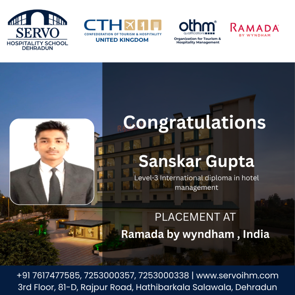 Hotel Management Placements