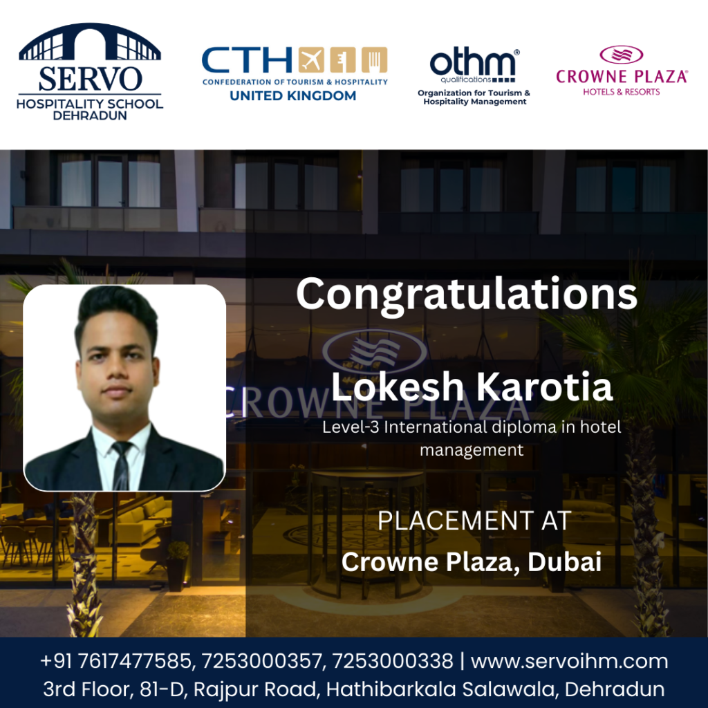 Hotel Management Placements