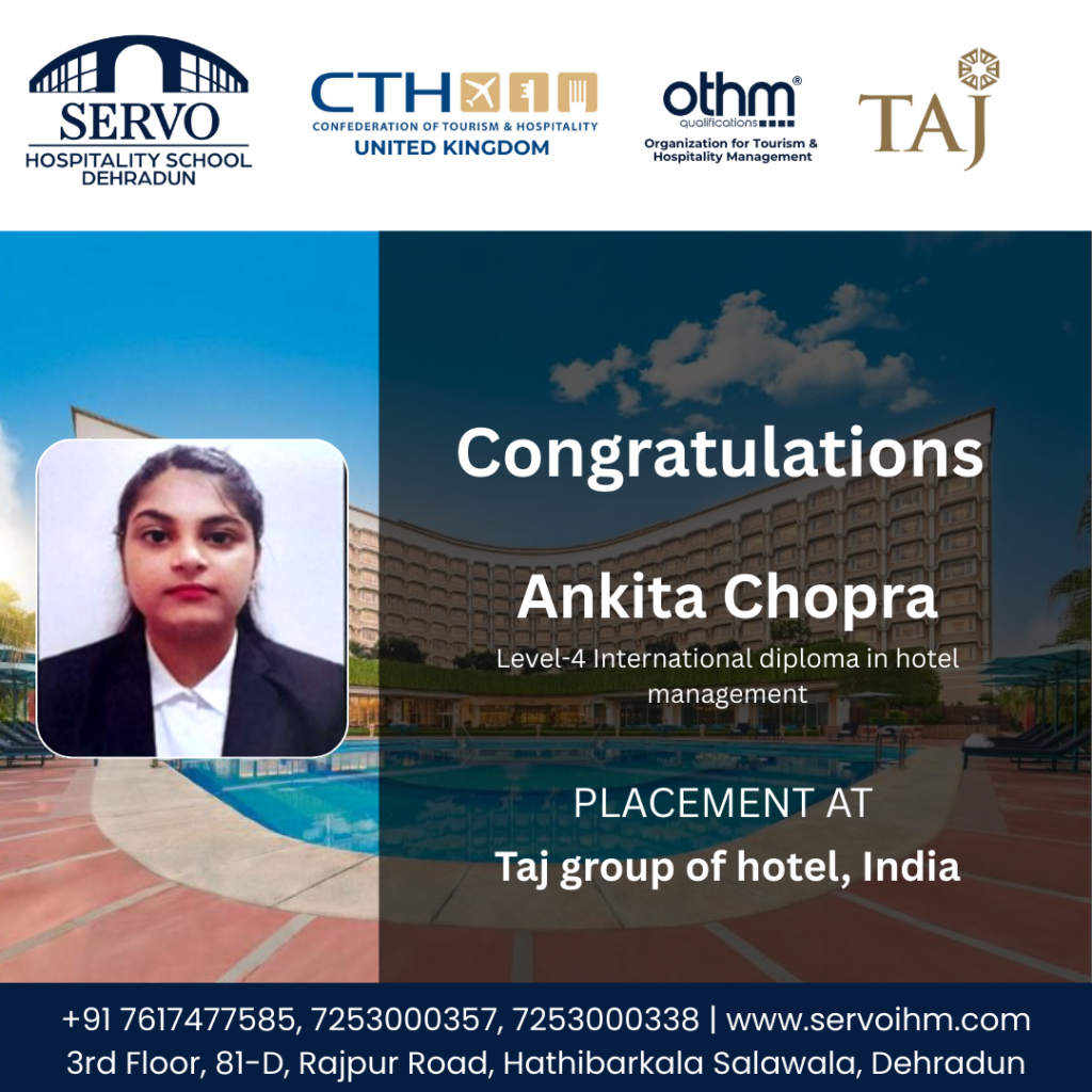 Hotel Management Placements