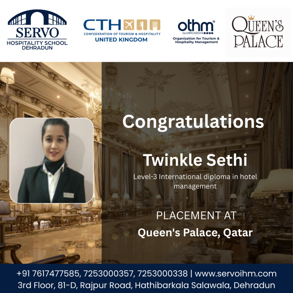 Hotel Management Placements
