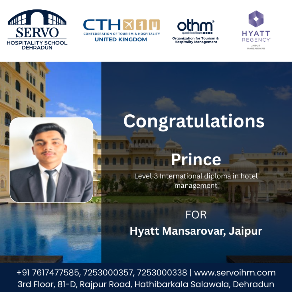 Hotel Management Placements