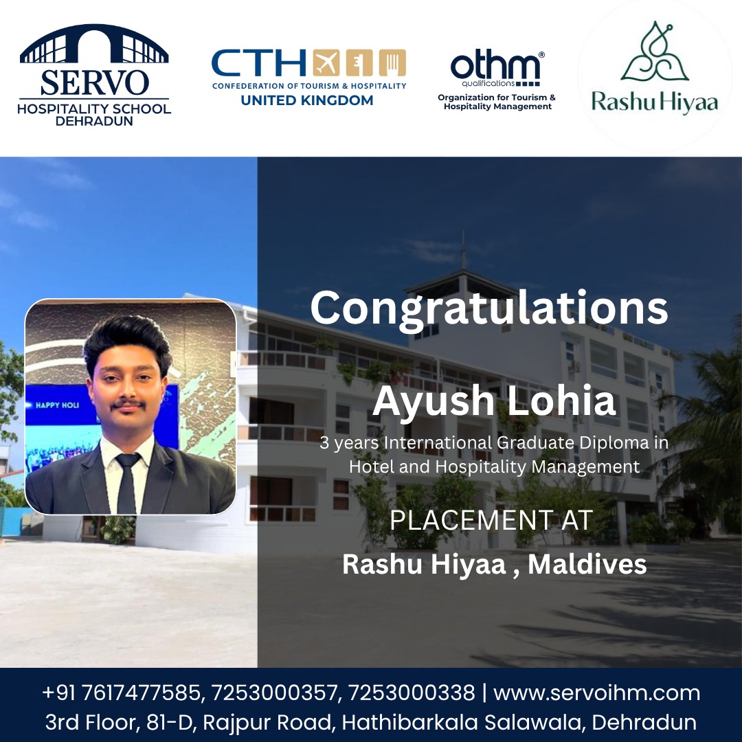 What Can You Do After a Hotel Management Course in Dehradun?