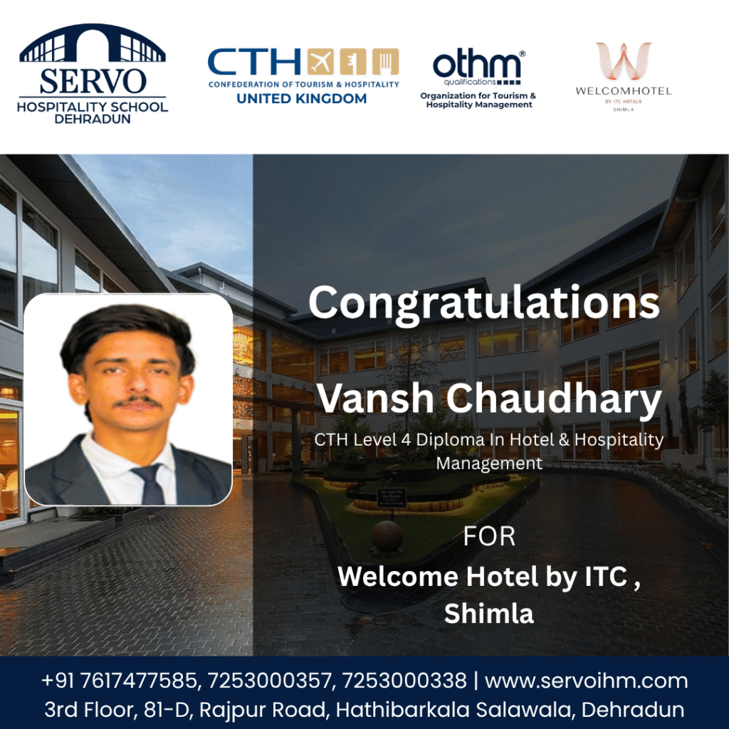 Hotel Management Placements