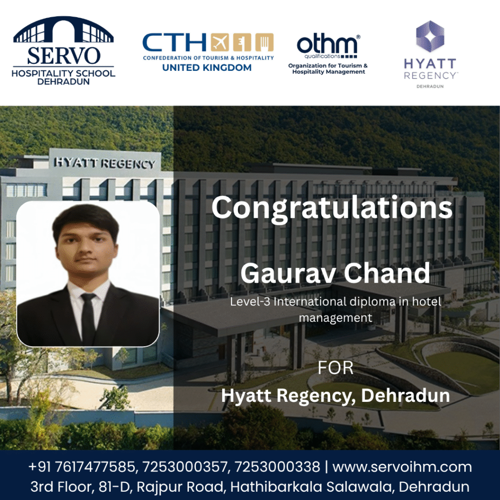Hotel Management Placements