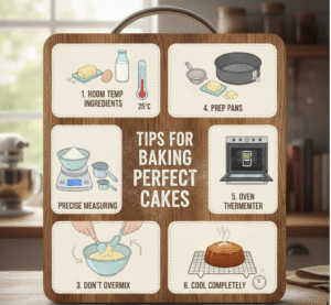 Tips for Baking perfect cakes