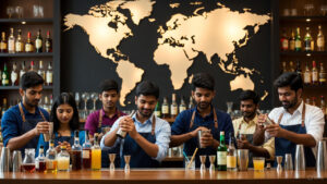 best bartending course in india