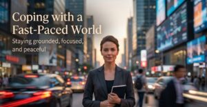 Coping with a Fast-Paced World: How to Stay Grounded, Focused, and Peaceful