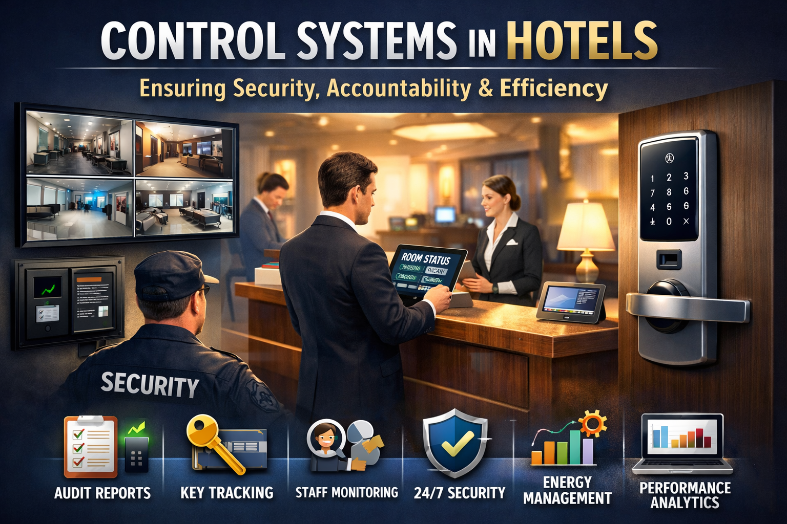 Control System in Hotels Ensuring Security, Accountability, and Efficiency