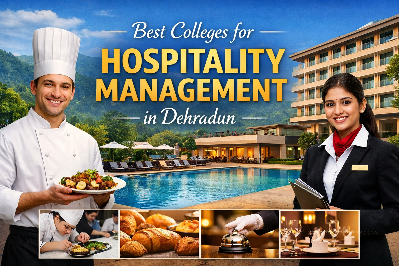 Best hospitality management colleges in Dehradun