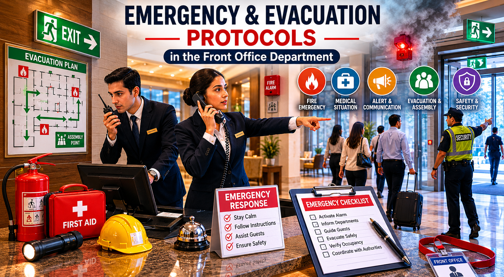 Emergency & Evacuation Protocols in the Front Office